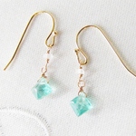 【ワケアリSALE】ダイヤアパタイト・ピアス