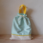 ポンポン付き体操服袋・お着替え袋
