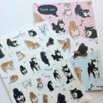 sweetしば犬マスキングシール&ポストカード