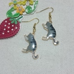 アメショー風😸ピアス