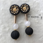 【再販】▷大ぶり ヴィンテージ＊ピアス/イヤリング