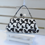 *mikarin*さま専用　パンダの親子がまぐち☆長財布