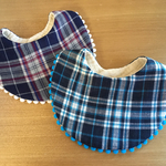 ＜new＞""pompon　check""  petit　cercle スタイ　