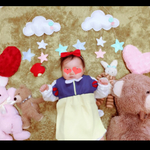 りんごをかじった白雪姫