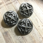 コンチョ風 ボタンB 2.5cm 3個セット 