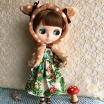 ブライス＊バンビマント＆白雪姫ワンピースセット