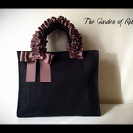 ☆再販×4☆chocolat A4サイズ☆トートバッグ☆A4☆ネイビー☆ブラック☆