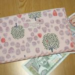 【送料無料】ペタンコ通帳ケース☆森の雨