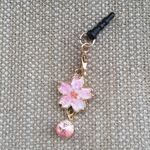 和風桜のイヤホンジャックアクセサリー G