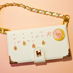 春限定！全機種対応オーダー制作スマホケース 月明り 桜ver 手帳型 チェーン付き レジン