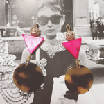 circle&triangle 🔺🔻 earring/pierce