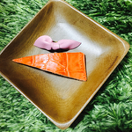 早い者勝ち◯アウトレット品◯本革バレッタ2点セット
