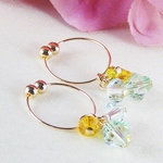 【￥300】spring・ノンホールピアス（グリーン）