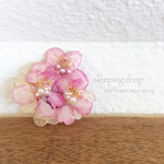 ☆全品SALE中☆ 葉桜broach(河津桜)