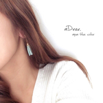 ◼︎再販◼︎スエードタッセルイヤリング ◼︎ノンホールピアス◼︎ No.046