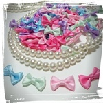 【再販×４】50pct♥ミニリボンミックス パステルカラー♥きゅんかわ♥