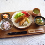 ＊Palmミニチュア＊和食＊海老フライ定食＊五穀米＆味噌汁付き