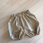 ぷっくり かぼちゃパンツ☆春色ベージュ 80 90