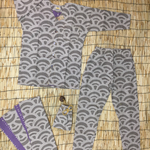 大人Mサイズ㉟オリジナルお祭り着グレー扇