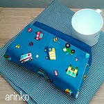 再再販♪横入れお弁当袋(乗り物）