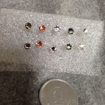 流行色 全部 セット 樹脂 ピアス スワロ