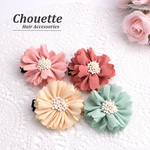 ちりめん花のヘアクリップ 4color CH-131106-5