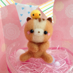コリスくんとヒヨコくん   仲良しお友達   