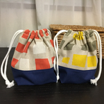 コップ袋2枚セット.スクエア