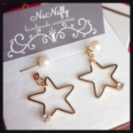14kglf スターピアス♡