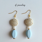 春夏♡アクリルビーズピアス♡イヤリング