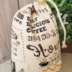 巾着袋(24cm×18cm)＊給食袋＊入園入学/通園通学【12-A】