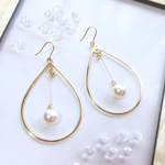 swing ♬ pearl ♪ teardrop pierce