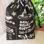巾着袋(24cm×18cm)＊給食袋＊入園入学/通園通学【14-A】