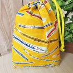 送料無料＊巾着袋(24cm×18cm)＊給食袋＊入園入学/通園通学【22-A】