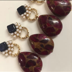 天然石  ピアス