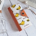 バナナ◆アクオス/xperiaXZs/xperiaZ5/xperiaZ4/xperiaZ3/xperiaX/xperiaZ5compact◆BANANA手帳型スマホケース