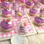 あと4セットです^_^♡ミニチュア♡巨峰 ぶどうスイーツセット♡