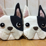 【jca19052074様ご依頼品】フレブル君のお顔ポーチ ２点