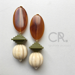 vintage pierce&earring #276
