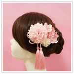 髪飾り 成人式 卒業式 花飾り 桜
