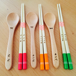 mitsuyo-0123さま専用♡名入れお箸&スプーンセット 卒園記念品