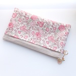【再販】新色　LIBERTY　Felicite　フェリシテ　J16A　ピンク系　◆マスクポーチ・通帳ポーチに♪