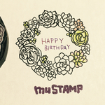 多肉リース HAPPY BIRTHDAY