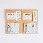 ++S/Sver.COLORFUL!TICKET!日付シール* 3月++