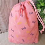 送料無料＊巾着袋(24cm×18cm)＊給食袋＊入園入学/通園通学【28-A】