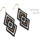 ♢diamond shaped earrings♢