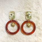 antique hoop pierce