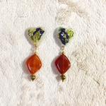 Tortoiseshell heart pierce