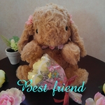 モコな花束💐大きめうさちゃん🎵