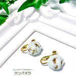 アイスクリームイヤリング（チョコミント）/フェイクスイーツ